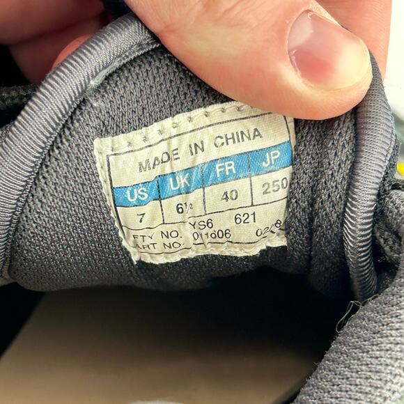 VTG 90s 1997 Men\'s Grey Blue Adidas EQT Equipment AROOGA Hiking Sneakers US‎ 7 main image 5